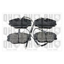 Brake Pad Set QUINTON HAZELL BP812 OE Ref 77362237 QUINTON HAZELL