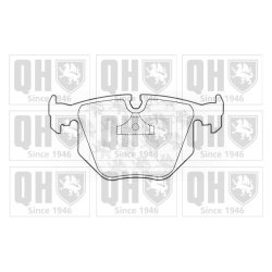 Brake Pad Set QUINTON HAZELL BP827 OE Ref 34211159344 QUINTON HAZELL