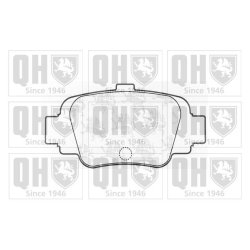 Brake Pad Set QUINTON HAZELL BP847 OE Ref 4406099B25 QUINTON HAZELL