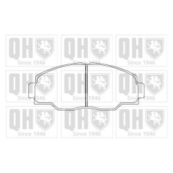 Brake Pad Set QUINTON HAZELL BP855 OE Ref 0446525020 QUINTON HAZELL