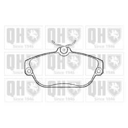 Brake Pad Set QUINTON HAZELL BP859 OE Ref 2713493 QUINTON HAZELL