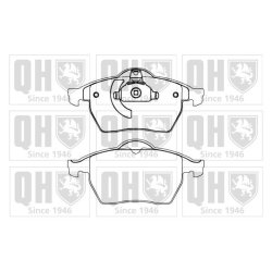 Brake Pad Set QUINTON HAZELL BP863 OE Ref 1605036 QUINTON HAZELL