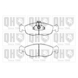 Brake Pad Set QUINTON HAZELL BP871 OE Ref 8660004613 QUINTON HAZELL