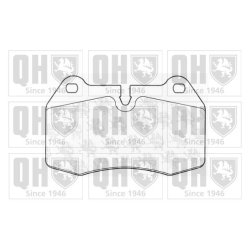 Brake Pad Set QUINTON HAZELL BP902 OE Ref 34111161975 QUINTON HAZELL