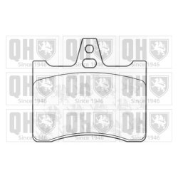 Brake Pad Set QUINTON HAZELL BP924 QUINTON HAZELL