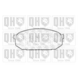 Brake Pad Set QUINTON HAZELL BP933 OE Ref B0Y13323Z QUINTON HAZELL