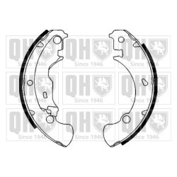 Brake Shoe Set QUINTON HAZELL BS1065 OE Ref 7701204883