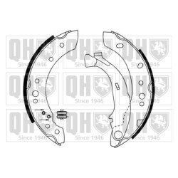 Brake Shoe Set QUINTON HAZELL BS1130 OE Ref 1YL842L362AD