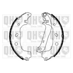 Brake Shoe Set QUINTON HAZELL BS1150 OE Ref 1365486