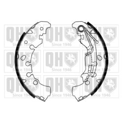 Brake Shoe Set QUINTON HAZELL BS1163 OE Ref 8981674070