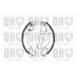 Brake Shoe Set QUINTON HAZELL BS601 OE Ref 357609527