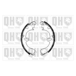 Brake Shoe Set QUINTON HAZELL BS756 OE Ref 7701201393