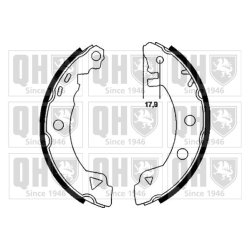 Brake Shoe Set QUINTON HAZELL BS809 OE Ref 7701203063