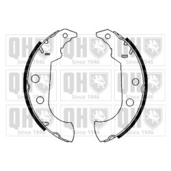 Brake Shoe Set QUINTON HAZELL BS833 OE Ref 6397841