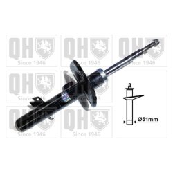 Shock Absorber QUINTON HAZELL QAG181063 OE Ref 9809333980 QUINTON HAZELL
