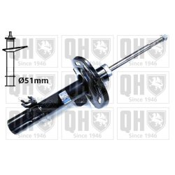 Shock Absorber QUINTON HAZELL QAG181390 OE Ref 9801729680 QUINTON HAZELL