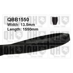 V belt QUINTON HAZELL QBB1550 OE Ref 360860