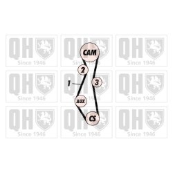 Timing Belt Kit QUINTON HAZELL QBK112 OE Ref 7701468167 QUINTON HAZELL