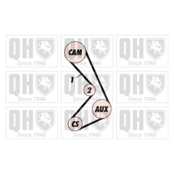 Timing Belt Kit QUINTON HAZELL QBK136 OE Ref 71754849 QUINTON HAZELL
