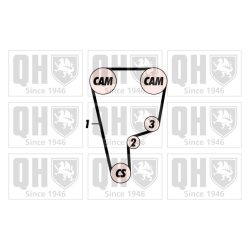 Timing Belt Kit QUINTON HAZELL QBK223 QUINTON HAZELL