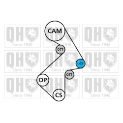 Timing Belt Kit QUINTON HAZELL QBK361 QUINTON HAZELL