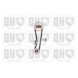 Timing Belt Kit QUINTON HAZELL QBK370 QUINTON HAZELL