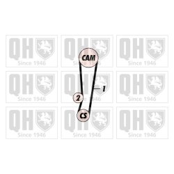 Timing Belt Kit QUINTON HAZELL QBK380