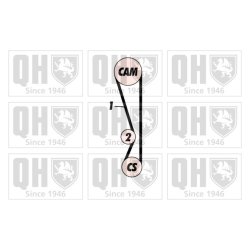 Timing Belt Kit QUINTON HAZELL QBK434 QUINTON HAZELL