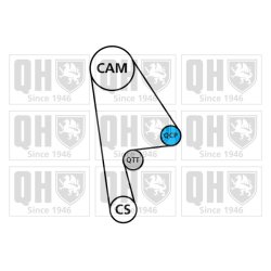 Timing Belt Kit QUINTON HAZELL QBK465 QUINTON HAZELL