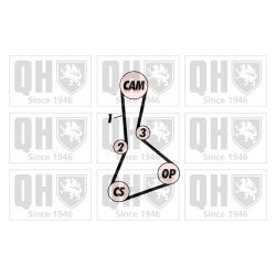 Timing Belt Kit QUINTON HAZELL QBK467 QUINTON HAZELL