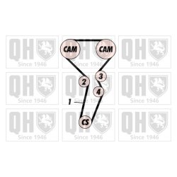 Timing Belt Kit QUINTON HAZELL QBK563 QUINTON HAZELL