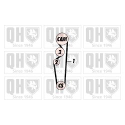Timing Belt Kit QUINTON HAZELL QBK567 OE Ref 71754851 QUINTON HAZELL
