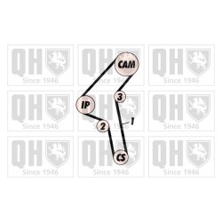 Timing Belt Kit QUINTON HAZELL QBK614 QUINTON HAZELL