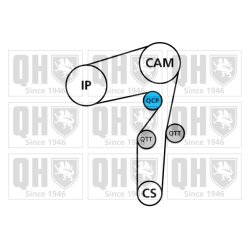 Timing Belt Kit QUINTON HAZELL QBK657 QUINTON HAZELL