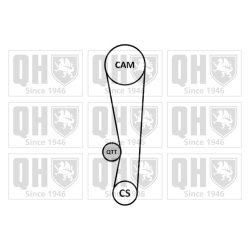 Timing Belt Kit QUINTON HAZELL QBK662 QUINTON HAZELL