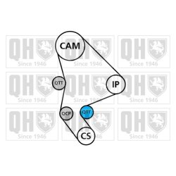 Timing Belt Kit QUINTON HAZELL QBK683 OE Ref 83191 QUINTON HAZELL