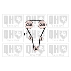 Timing Belt Kit QUINTON HAZELL QBK726 QUINTON HAZELL