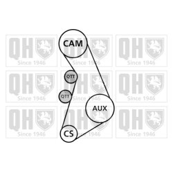 Timing Belt Kit QUINTON HAZELL QBK748 OE Ref 058198479A