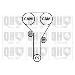 Timing Belt Kit QUINTON HAZELL QBK756 OE Ref 1629067