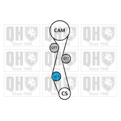 Timing Belt Kit QUINTON HAZELL QBK763 OE Ref 1750527 QUINTON HAZELL