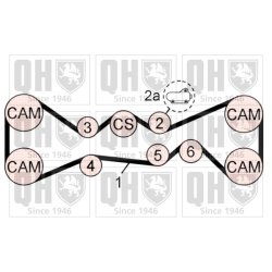 Timing Belt Kit QUINTON HAZELL QBK771 QUINTON HAZELL
