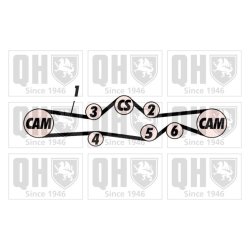 Timing Belt Kit QUINTON HAZELL QBK774 QUINTON HAZELL