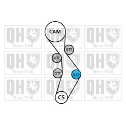Timing Belt Kit QUINTON HAZELL QBK814 QUINTON HAZELL