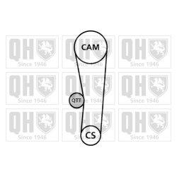 Timing Belt Kit QUINTON HAZELL QBK836