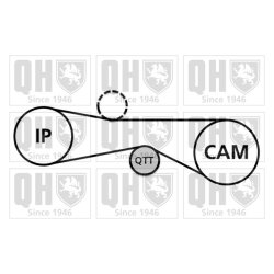 Timing Belt Kit QUINTON HAZELL QBK877 QUINTON HAZELL