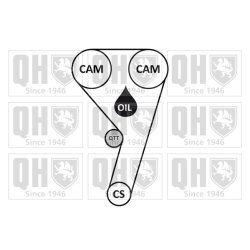 Timing Belt Kit QUINTON HAZELL QBK930 OE Ref 2121996