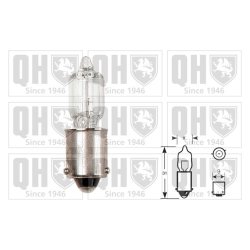 Direction Indicator Bulb QUINTON HAZELL QBL434 OE Ref VBU433C