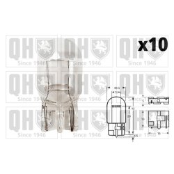 Auxiliary Stop Light Bulb (universal) QUINTON HAZELL QBL582 OE Ref 9098111042