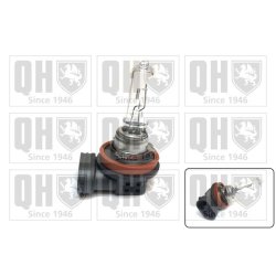 Front Fog Light Bulb QUINTON HAZELL QBL709 OE Ref 000000001605
