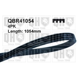 V Ribbed Belt QUINTON HAZELL QBR41054 OE Ref 7700855096